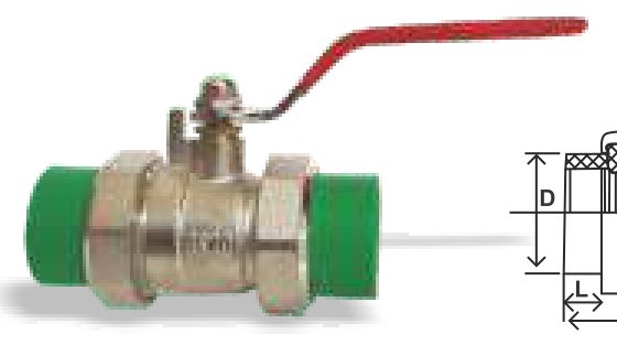 Double Union Ball Valve