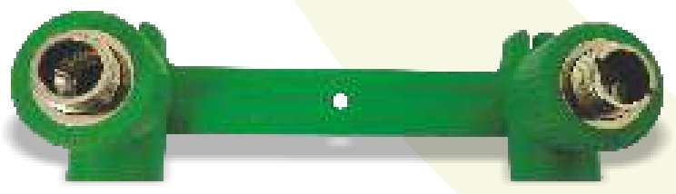 Double Male Elbow With Disk