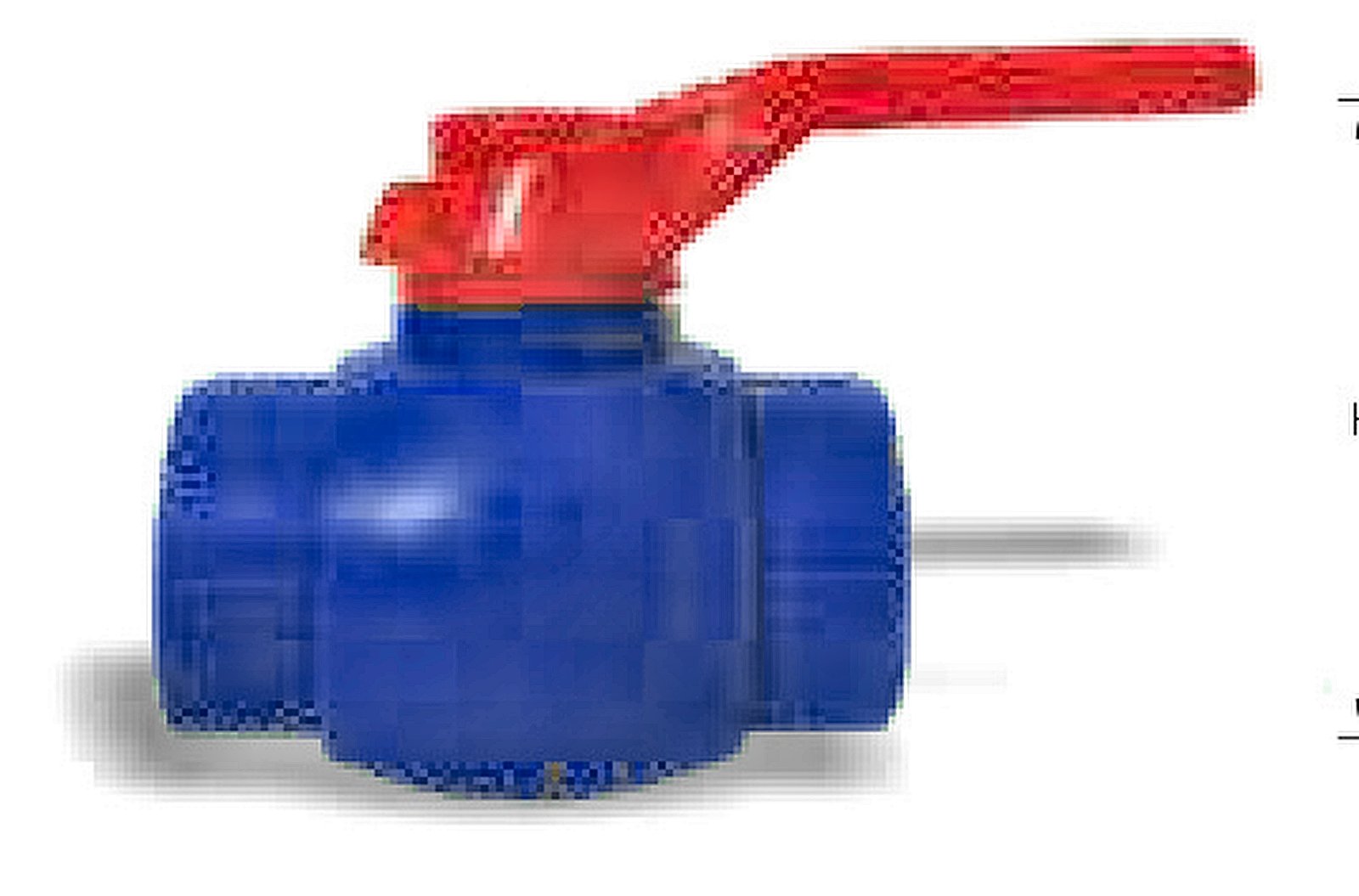 Ball Valve Plastic (For Cold Water)